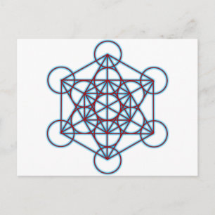 Cartão Postal MetatronTGlow