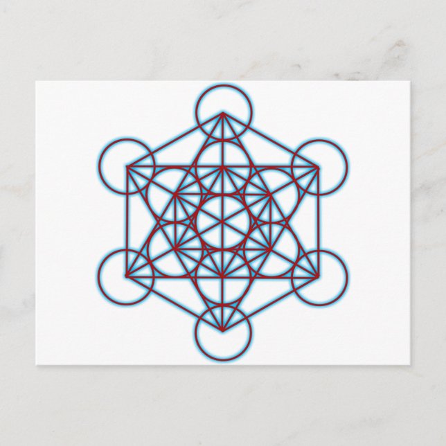 Cartão Postal MetatronTGlow (Frente)