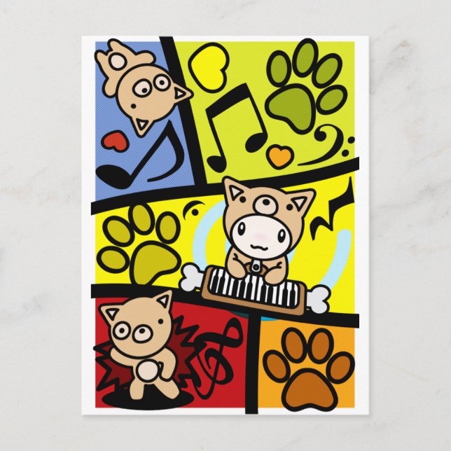 Cartão Postal Método_Cachorro (Frente)