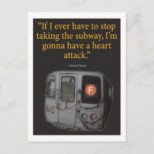 Cartão Postal Metrô