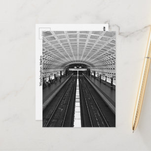 Cartão Postal Metrô de Washington