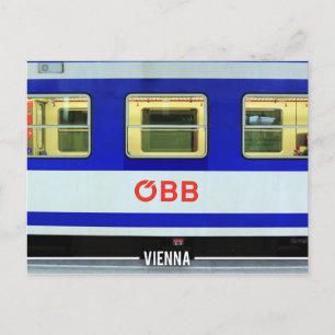 Cartão Postal Metro Trains de Viena, Áustria