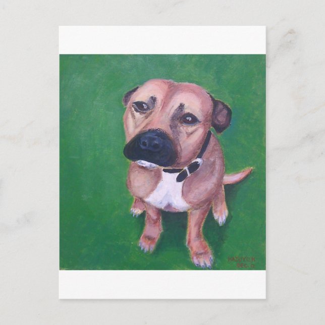 Cartão Postal Meu 2012 staffy (Frente)