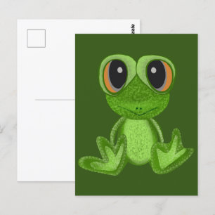 Cartão Postal Meu Amigo Sapo Verde