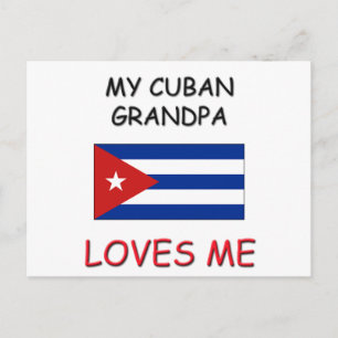 Cartão Postal Meu avô cubano me ama
