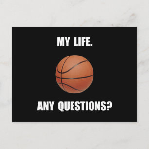 Cartão Postal Meu Basquete de Vida