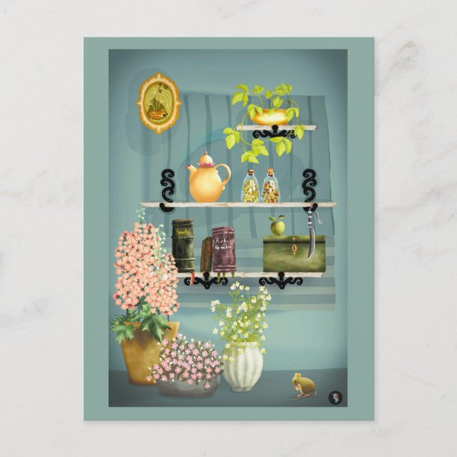 Cartão Postal Meu Canto das Coisas Testemunhas (Frente)