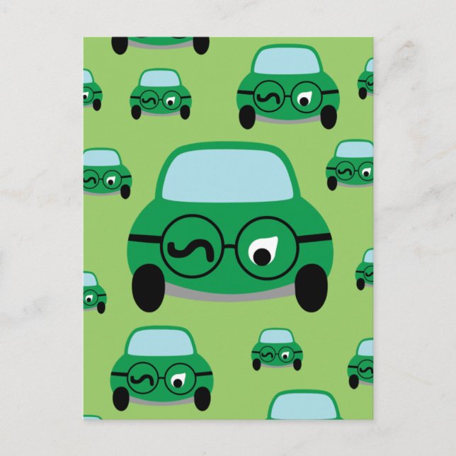 Cartão Postal Meu Carro É Inteligente (Frente)