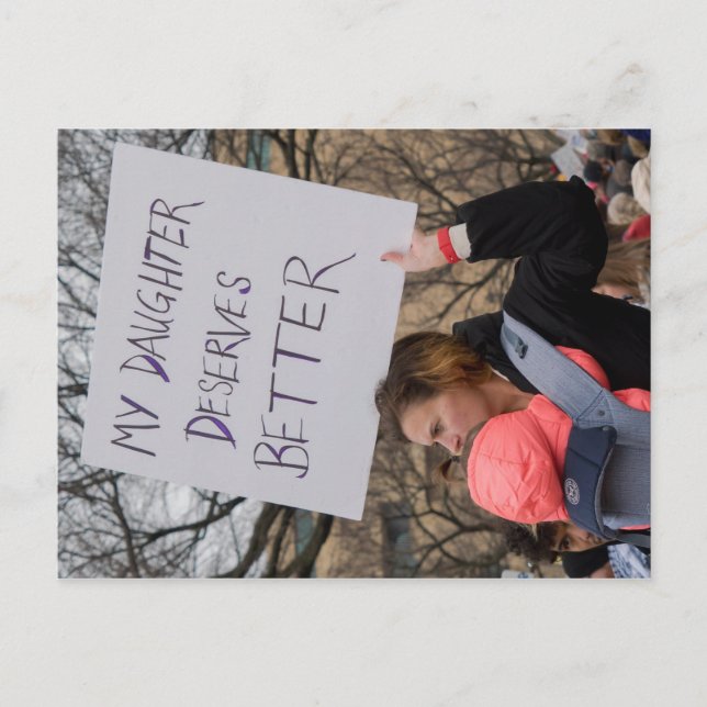 Cartão Postal Meu Cartão-postal da filha (Frente)