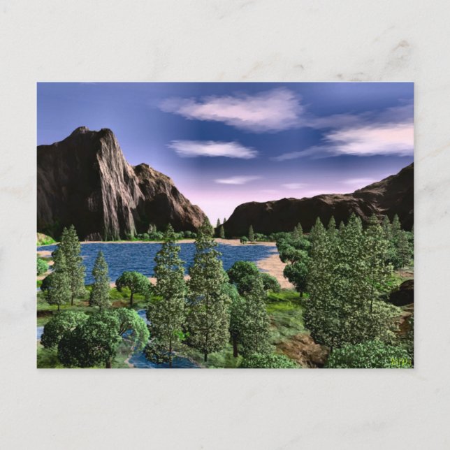 Cartão Postal Meu Cartão-postal Hike (Frente)