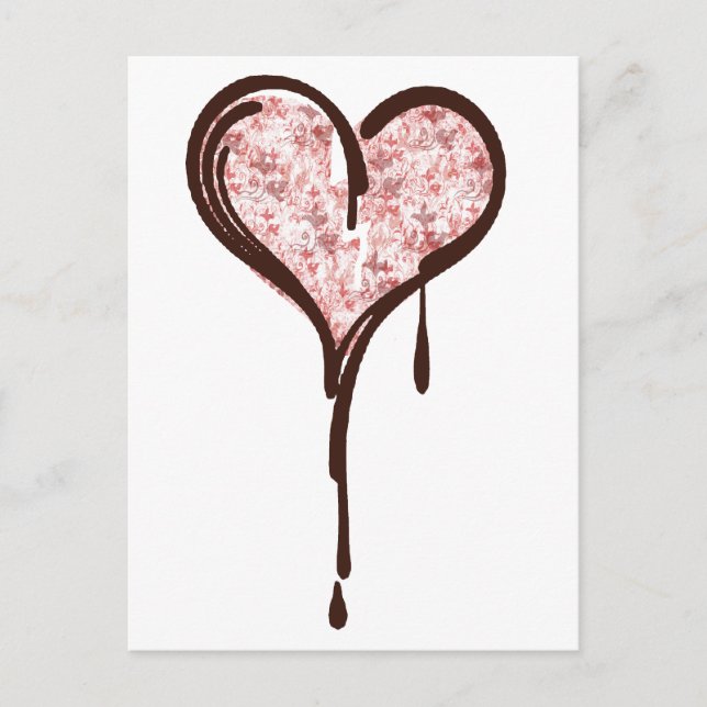 Cartão Postal meu coração (Frente)