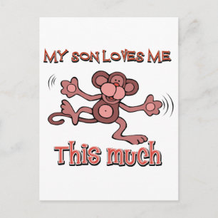 Cartão Postal Meu filho me ama tanto assim