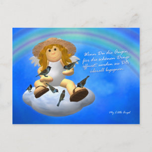 Cartão Postal Meu pequeno anjo: Schöne Dinge
