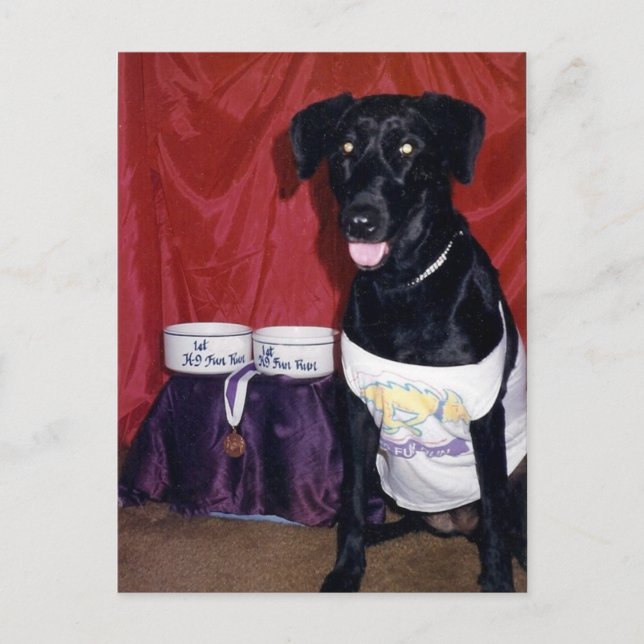 Cartão Postal Meu Pequeno Corredor, Maggie (Frente)