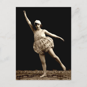 Cartão Postal Meu Primeiro Considerando Dança