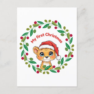 Cartão Postal Meu primeiro enfeite de Natal