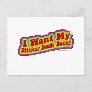 Cartão Postal Meu Stickerbook