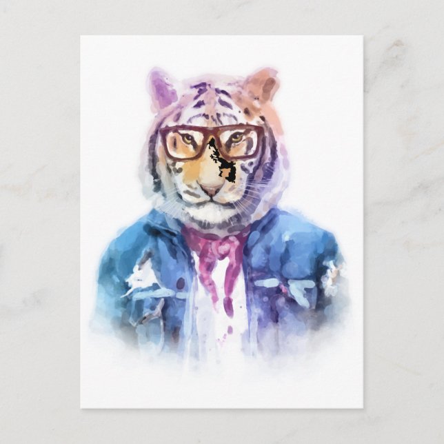 Cartão Postal Meu Tigre (Frente)