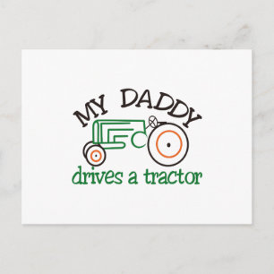 Cartão Postal Meu Trator de Daddys