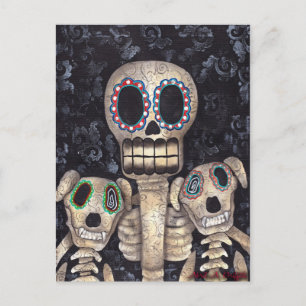 Cartão Postal Meus cães e eu