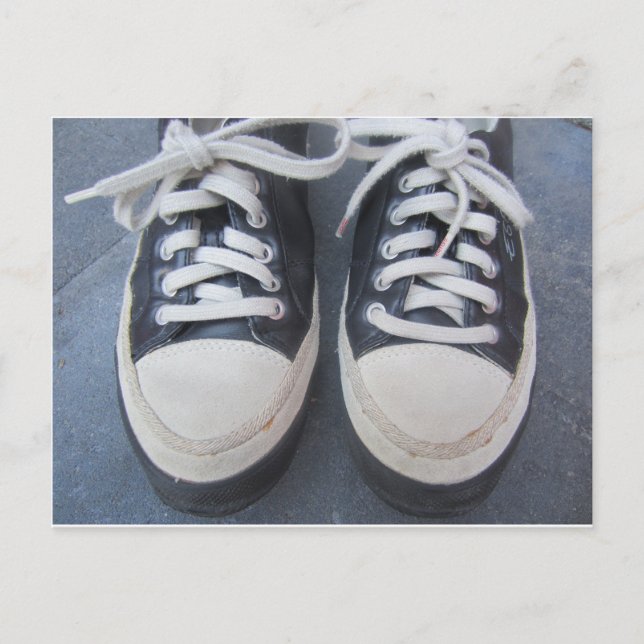 Cartão Postal Meus calçados antigos (Frente)