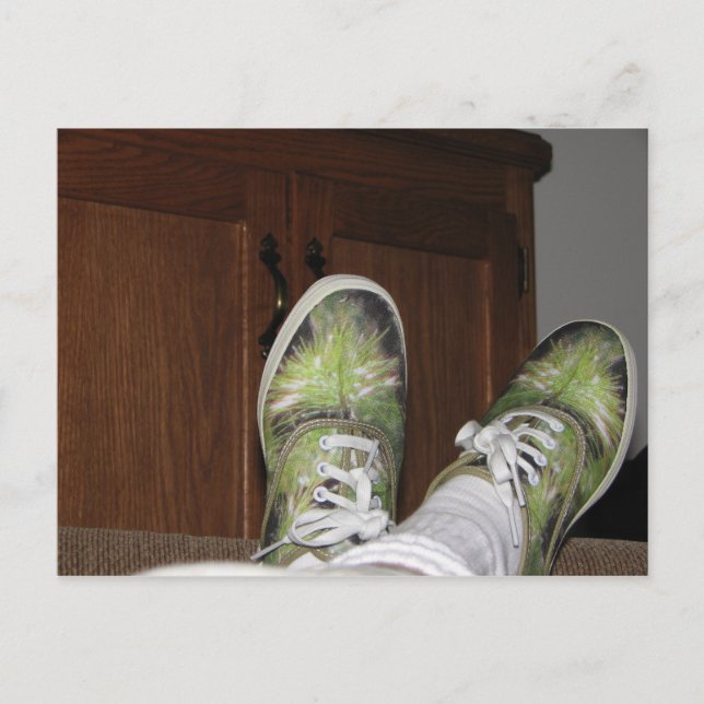 CARTÃO POSTAL MEUS NOVOS KEDS! (Frente)