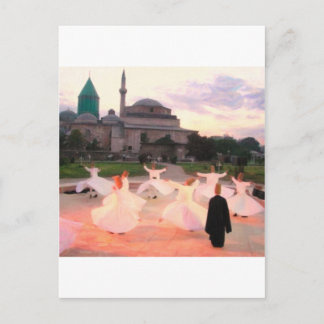 Cartão Postal mevlana konya