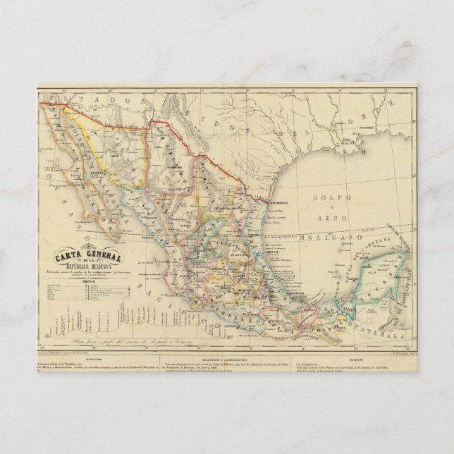 Cartão Postal México (Frente)