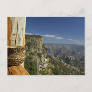 Cartão Postal México, Chihuahua, Copper Canyon. Vista do