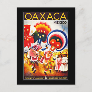 Cartão postal México Cumprimentos Vintage