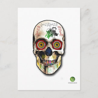 Cartão Postal méxico do crânio