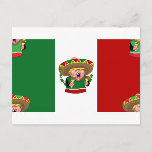 Cartão Postal méxico Donald Trump