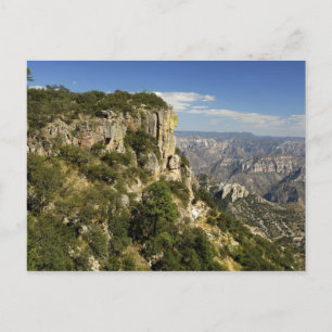 Cartão Postal México, Estado de Chihuahua, Copper Canyon. ESTA