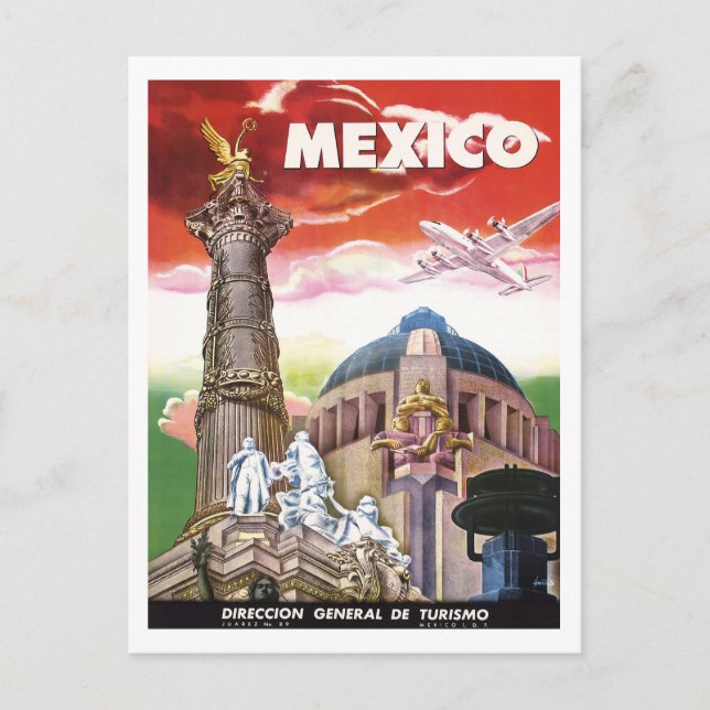 Cartão Postal México - Imóveis Históricos (Frente)