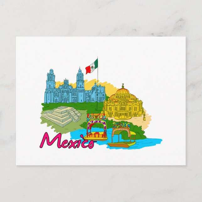 Cartão Postal México - México.png (Frente)