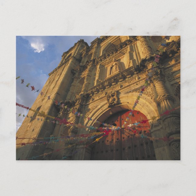 Cartão Postal México, Oaxaca, Templo de San Felipe de Neri 2 (Frente)