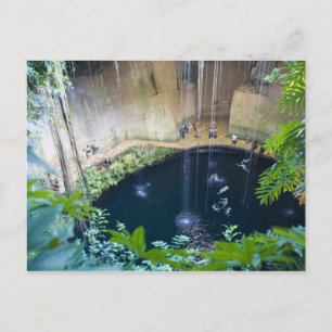 Cartão Postal México, Quintana Roo, perto de Chichen Itza,