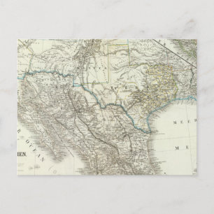 Cartão Postal México, Texas, Califórnia, América Latina