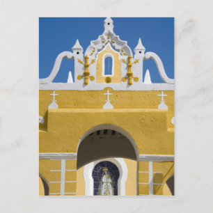 Cartão Postal México, Yucatan, Izamal. O Convento Franciscano