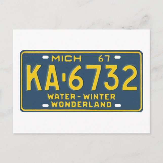 CARTÃO POSTAL MI67 (Frente)