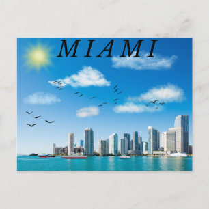 Cartão Postal Miami