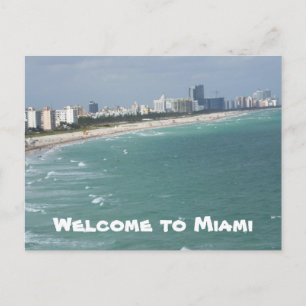 Cartão Postal Miami 1 Postcard