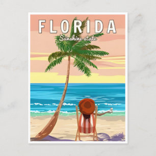 Cartão Postal Miami Clássico Flórida estados unidos da américa