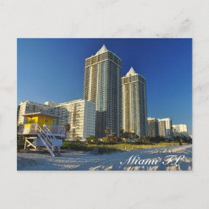 Cartão Postal Miami FL