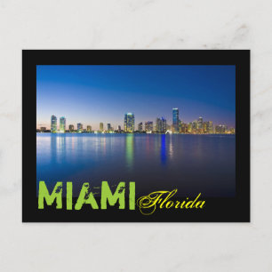 Cartão Postal Miami, Flórida, E.U.A.