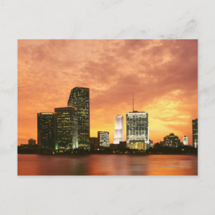 Cartão Postal Miami no Sunset