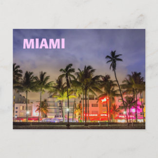 CARTÃO POSTAL MIAMI SKYLINE