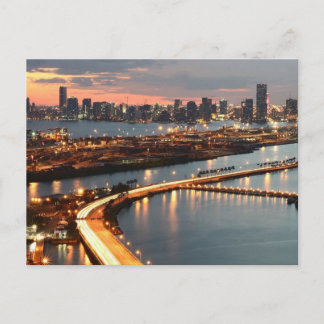 Cartão Postal Miami Skyline