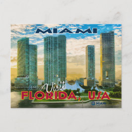 Cartão Postal Miami, Visite Flórida