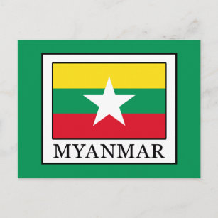 Cartão Postal Mianmar